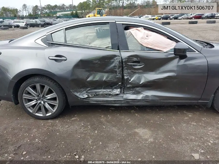 2019 Mazda Mazda6 Signature VIN: JM1GL1XY0K1506707 Lot: 41953975
