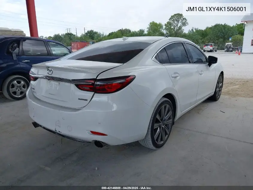 2019 Mazda Mazda6 Signature VIN: JM1GL1XY4K1506001 Lot: 42146889