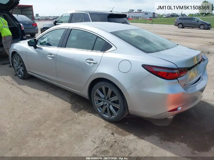 2019 Mazda Mazda6 Touring VIN: JM1GL1VM5K1508369 Lot: 42492118