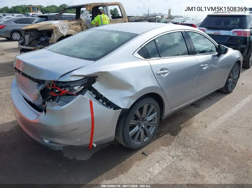 2019 Mazda Mazda6 Touring VIN: JM1GL1VM5K1508369 Lot: 42492118