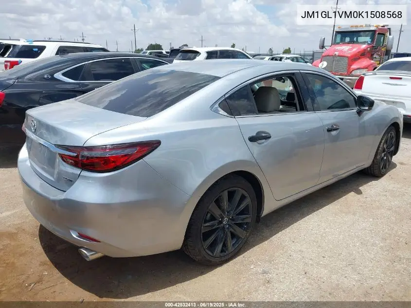 2019 Mazda Mazda6 Touring VIN: JM1GL1VM0K1508568 Lot: 42532413