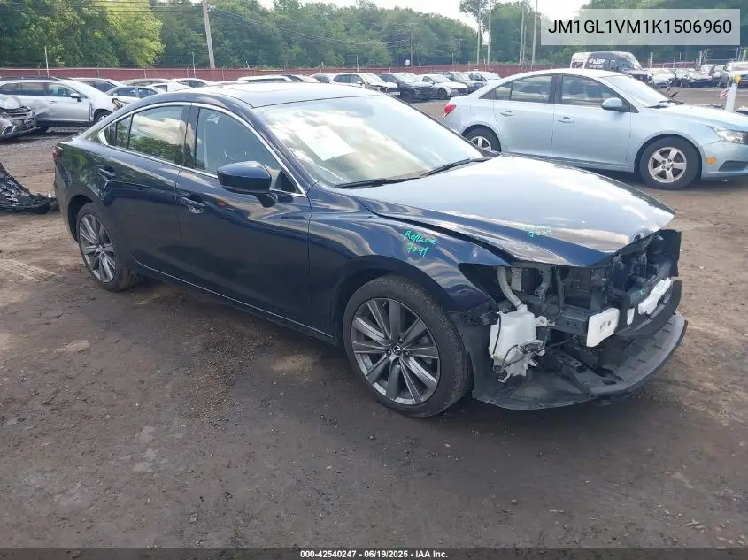 2019 Mazda Mazda6 Touring VIN: JM1GL1VM1K1506960 Lot: 42540247