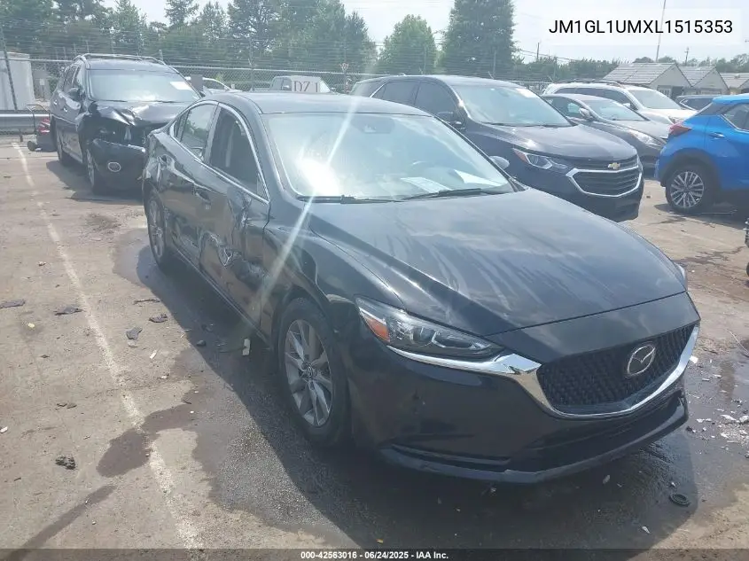 2020 Mazda Mazda6 Sport VIN: JM1GL1UMXL1515353 Lot: 42563016