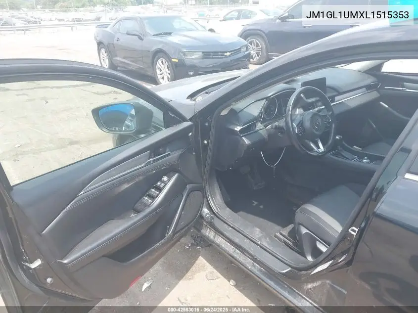 2020 Mazda Mazda6 Sport VIN: JM1GL1UMXL1515353 Lot: 42563016