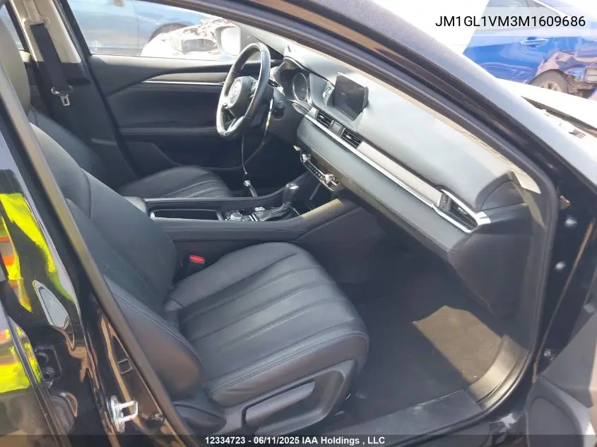 2021 Mazda 6 Touring VIN: JM1GL1VM3M1609686 Lot: 12334723