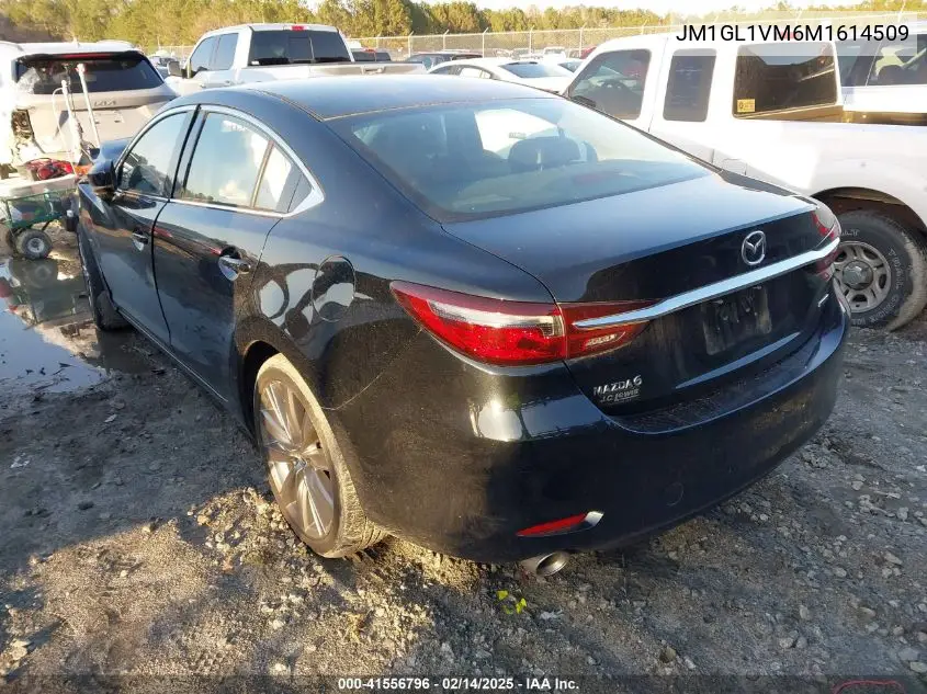 2021 Mazda Mazda6 Touring VIN: JM1GL1VM6M1614509 Lot: 41556796