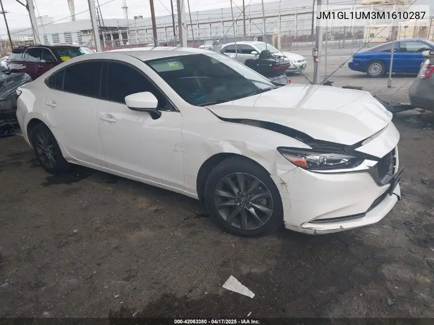 2021 Mazda Mazda6 Sport VIN: JM1GL1UM3M1610287 Lot: 42063380