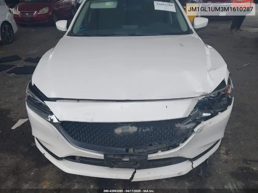 2021 Mazda Mazda6 Sport VIN: JM1GL1UM3M1610287 Lot: 42063380