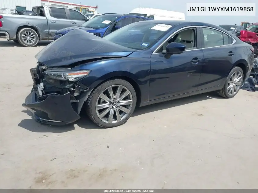 2021 Mazda Mazda6 Grand Touring Reserve VIN: JM1GL1WYXM1619858 Lot: 42063452