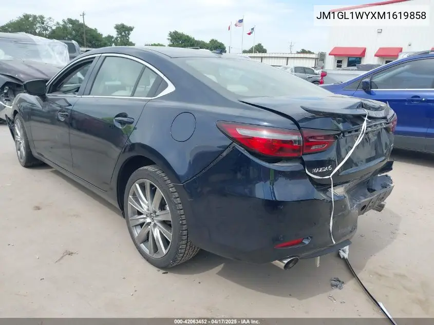 2021 Mazda Mazda6 Grand Touring Reserve VIN: JM1GL1WYXM1619858 Lot: 42063452