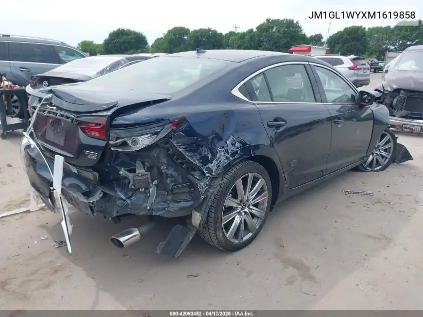 2021 Mazda Mazda6 Grand Touring Reserve VIN: JM1GL1WYXM1619858 Lot: 42063452