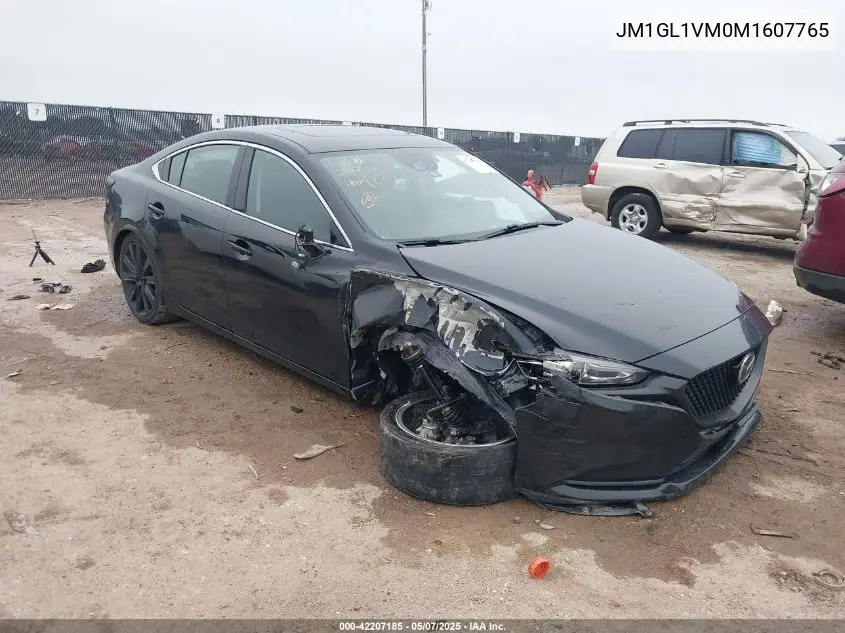 2021 Mazda Mazda6 Touring VIN: JM1GL1VM0M1607765 Lot: 42207185