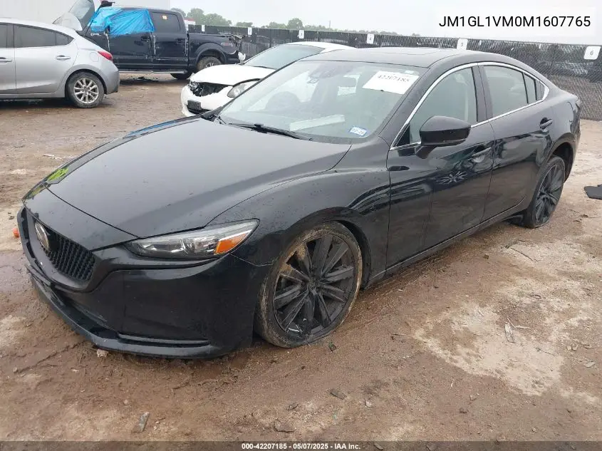2021 Mazda Mazda6 Touring VIN: JM1GL1VM0M1607765 Lot: 42207185