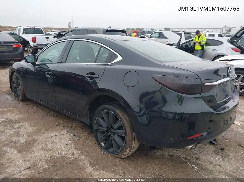 2021 Mazda Mazda6 Touring VIN: JM1GL1VM0M1607765 Lot: 42207185