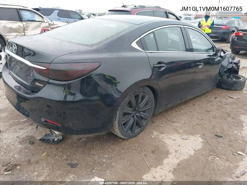 2021 Mazda Mazda6 Touring VIN: JM1GL1VM0M1607765 Lot: 42207185