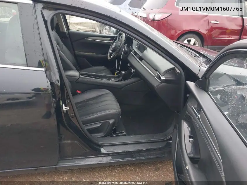 2021 Mazda Mazda6 Touring VIN: JM1GL1VM0M1607765 Lot: 42207185