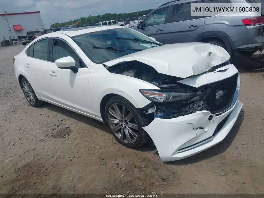 2021 Mazda Mazda6 Grand Touring Reserve VIN: JM1GL1WYXM1600808 Lot: 42230657