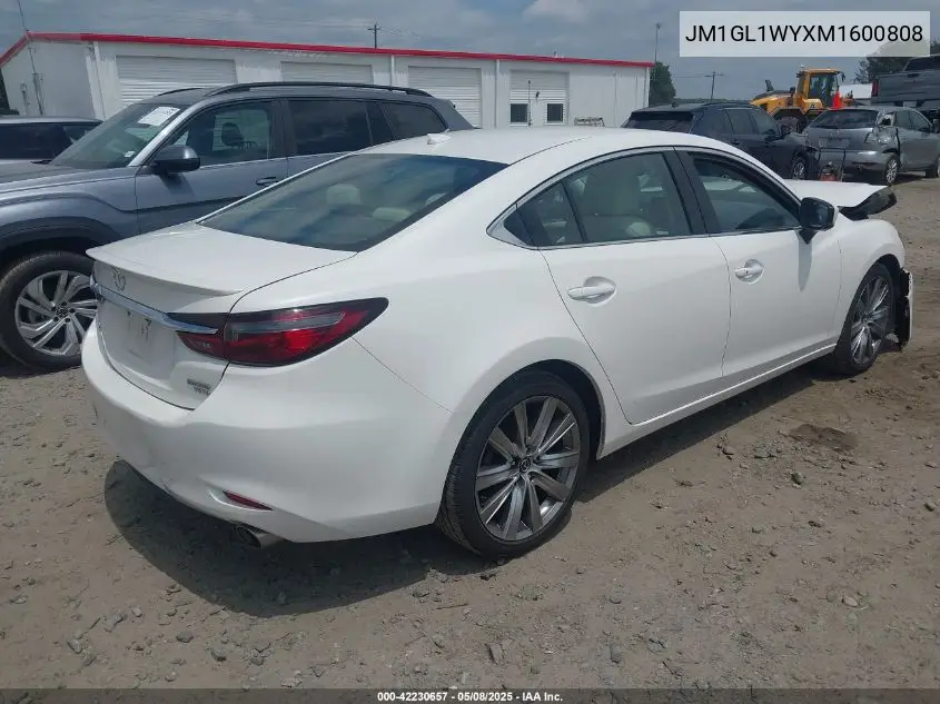 2021 Mazda Mazda6 Grand Touring Reserve VIN: JM1GL1WYXM1600808 Lot: 42230657