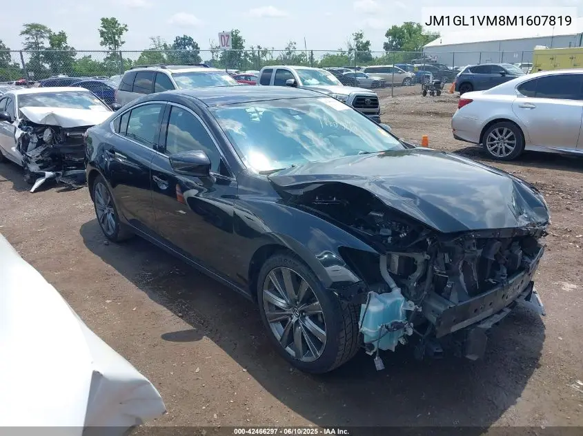 2021 Mazda Mazda6 Touring VIN: JM1GL1VM8M1607819 Lot: 42466297