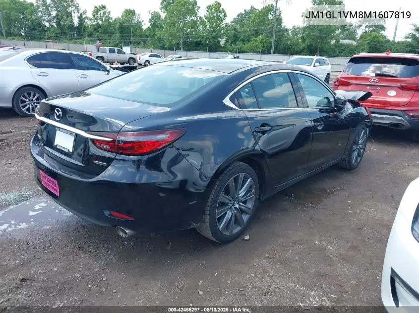 2021 Mazda Mazda6 Touring VIN: JM1GL1VM8M1607819 Lot: 42466297