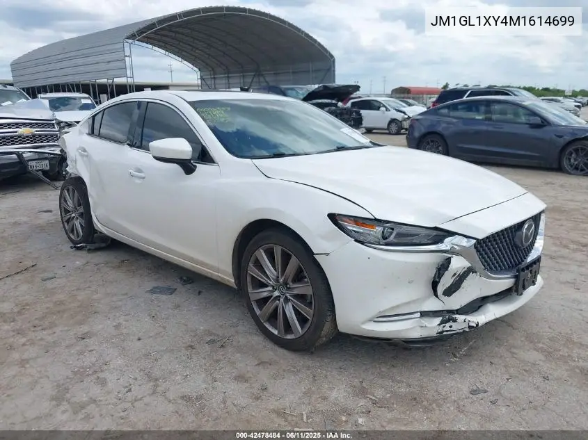 2021 Mazda Mazda6 Signature VIN: JM1GL1XY4M1614699 Lot: 42478484