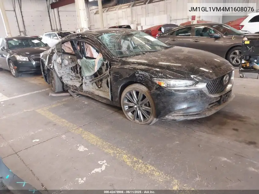 2021 Mazda Mazda6 Touring VIN: JM1GL1VM4M1608076 Lot: 42478986