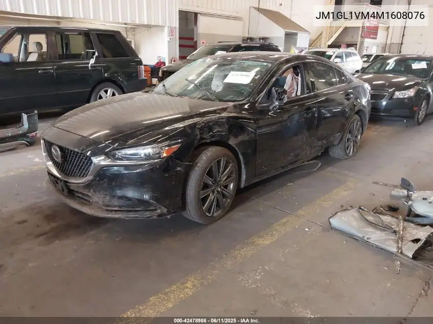 2021 Mazda Mazda6 Touring VIN: JM1GL1VM4M1608076 Lot: 42478986