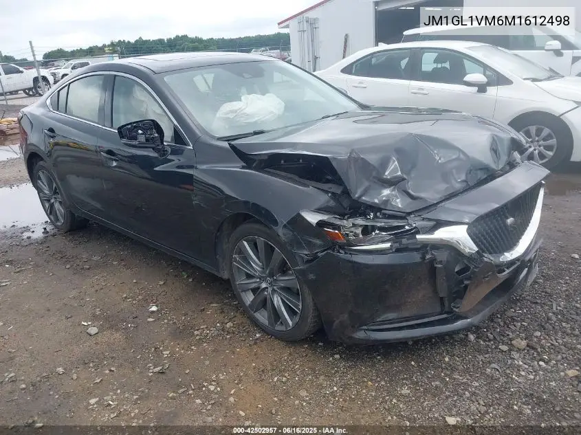 2021 Mazda Mazda6 Touring VIN: JM1GL1VM6M1612498 Lot: 42502957