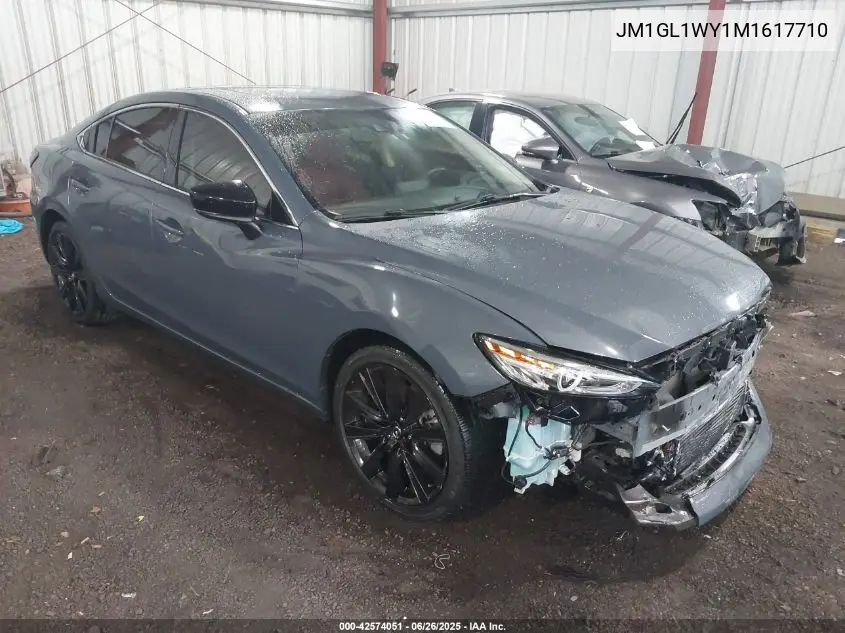 2021 Mazda Mazda6 Carbon Edition VIN: JM1GL1WY1M1617710 Lot: 42574051