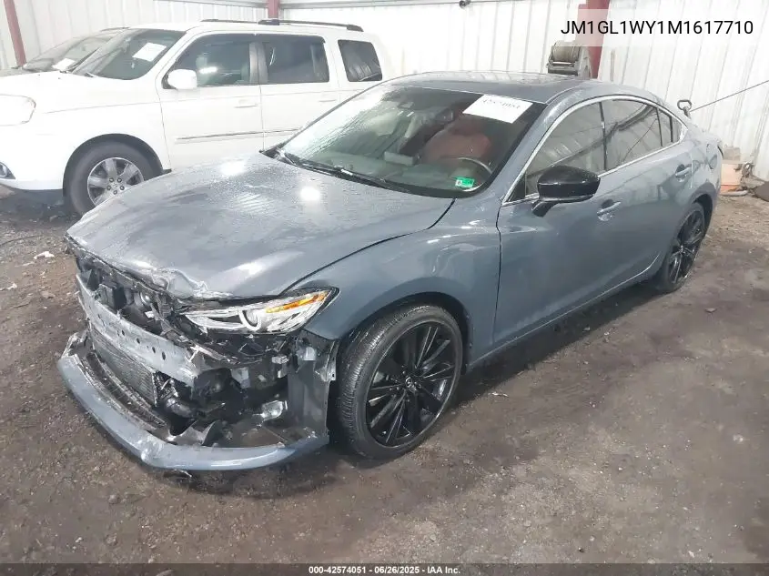 2021 Mazda Mazda6 Carbon Edition VIN: JM1GL1WY1M1617710 Lot: 42574051