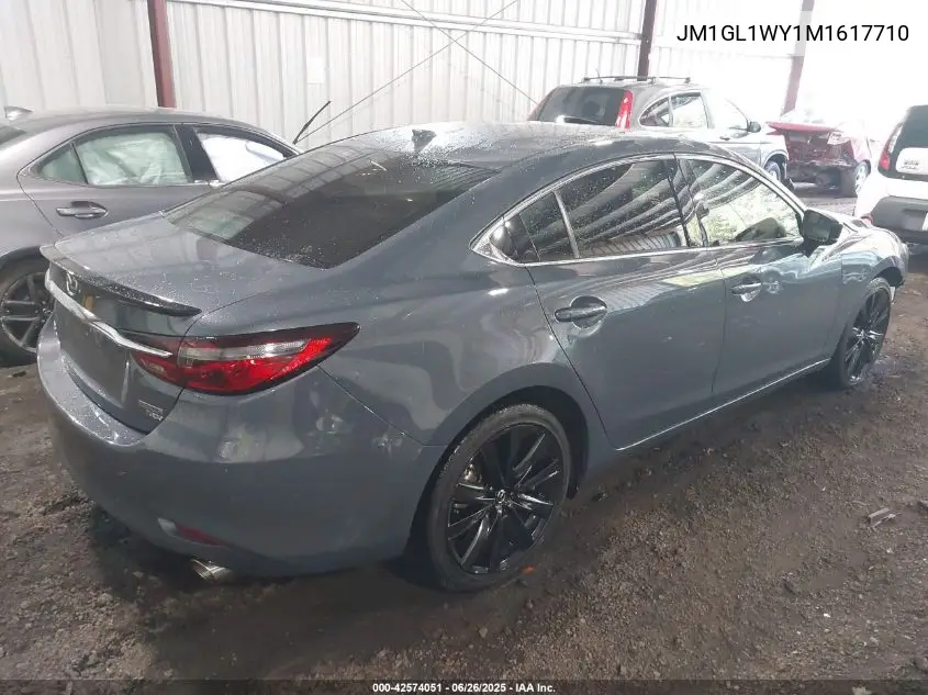 2021 Mazda Mazda6 Carbon Edition VIN: JM1GL1WY1M1617710 Lot: 42574051