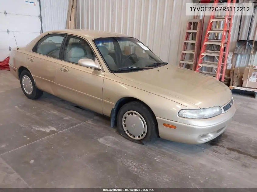 1994 Mazda 626 Dx/Lx VIN: 1YVGE22C7R5112212 Lot: 42207980