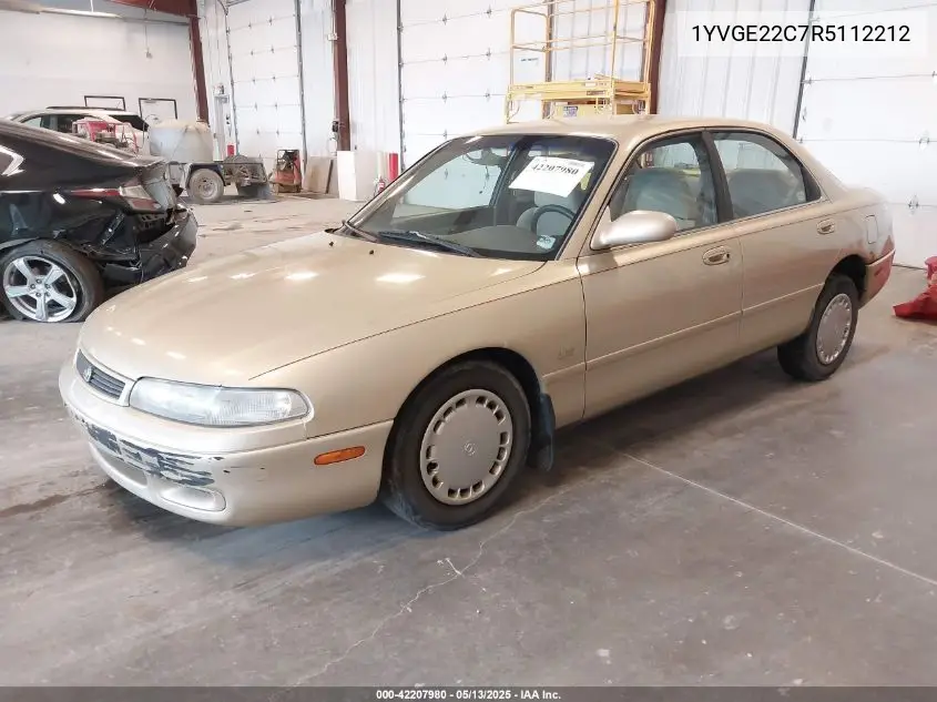 1994 Mazda 626 Dx/Lx VIN: 1YVGE22C7R5112212 Lot: 42207980