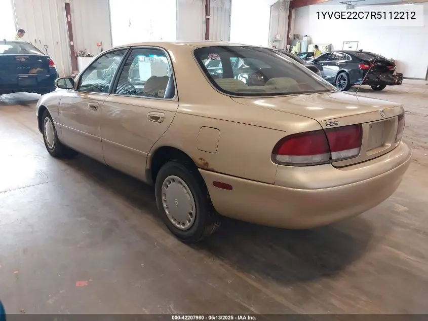 1994 Mazda 626 Dx/Lx VIN: 1YVGE22C7R5112212 Lot: 42207980