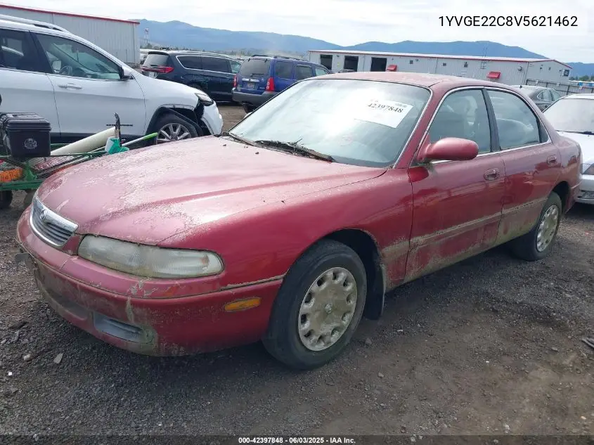 1997 Mazda 626 Dx/Lx VIN: 1YVGE22C8V5621462 Lot: 42397848