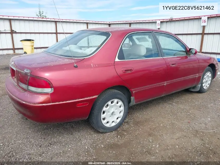 1997 Mazda 626 Dx/Lx VIN: 1YVGE22C8V5621462 Lot: 42397848