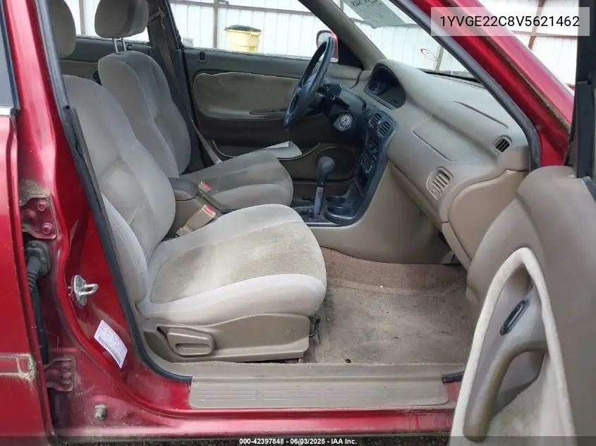 1997 Mazda 626 Dx/Lx VIN: 1YVGE22C8V5621462 Lot: 42397848