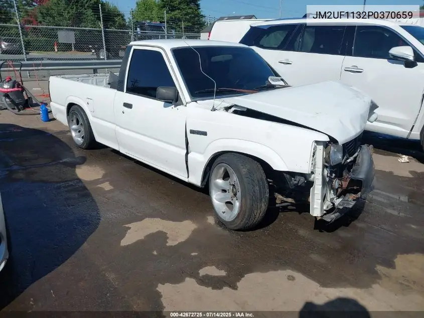 1993 Mazda B2200 Short Bed VIN: JM2UF1132P0370659 Lot: 42672725