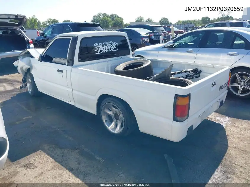 1993 Mazda B2200 Short Bed VIN: JM2UF1132P0370659 Lot: 42672725