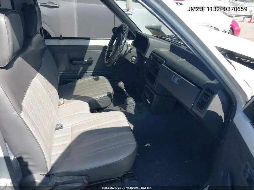 1993 Mazda B2200 Short Bed VIN: JM2UF1132P0370659 Lot: 42672725