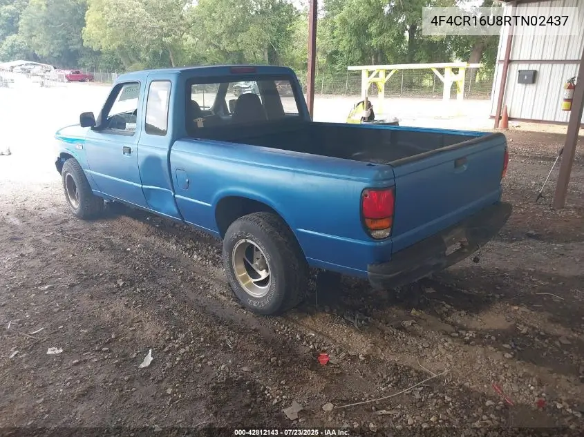 1994 Mazda B3000 Cab Plus VIN: 4F4CR16U8RTN02437 Lot: 42812143