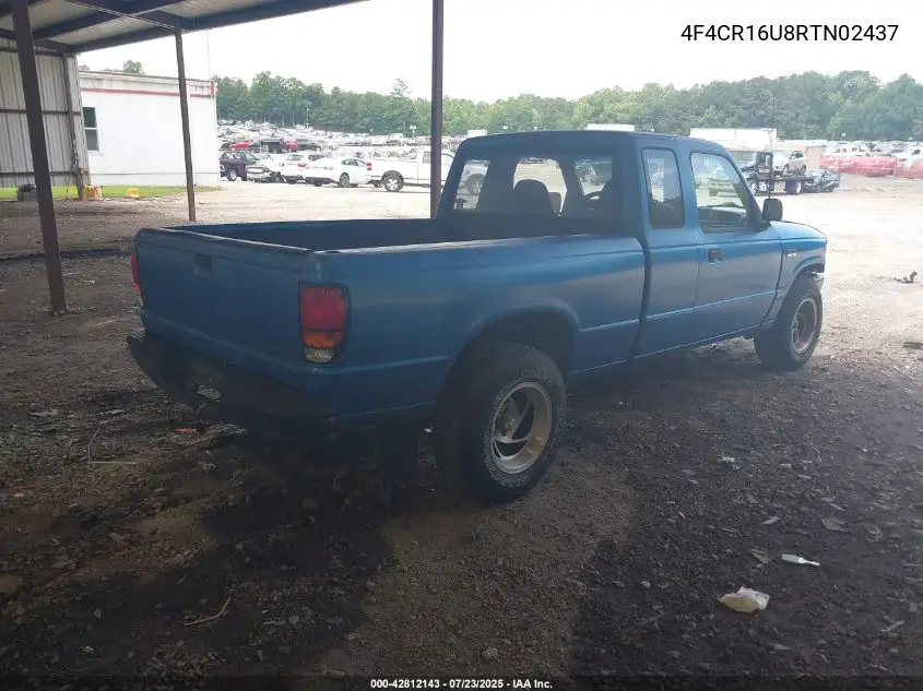 1994 Mazda B3000 Cab Plus VIN: 4F4CR16U8RTN02437 Lot: 42812143