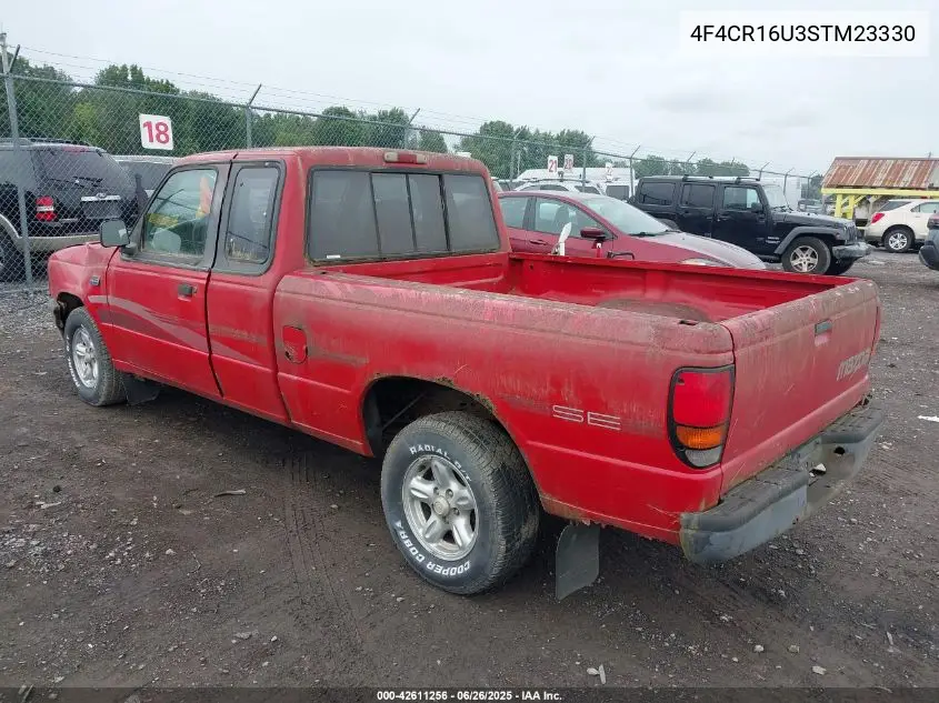 1995 Mazda B3000 Cab Plus VIN: 4F4CR16U3STM23330 Lot: 42611256