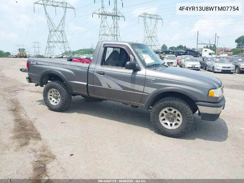 1998 Mazda B3000 Se/Sx VIN: 4F4YR13U8WTM07754 Lot: 42447178