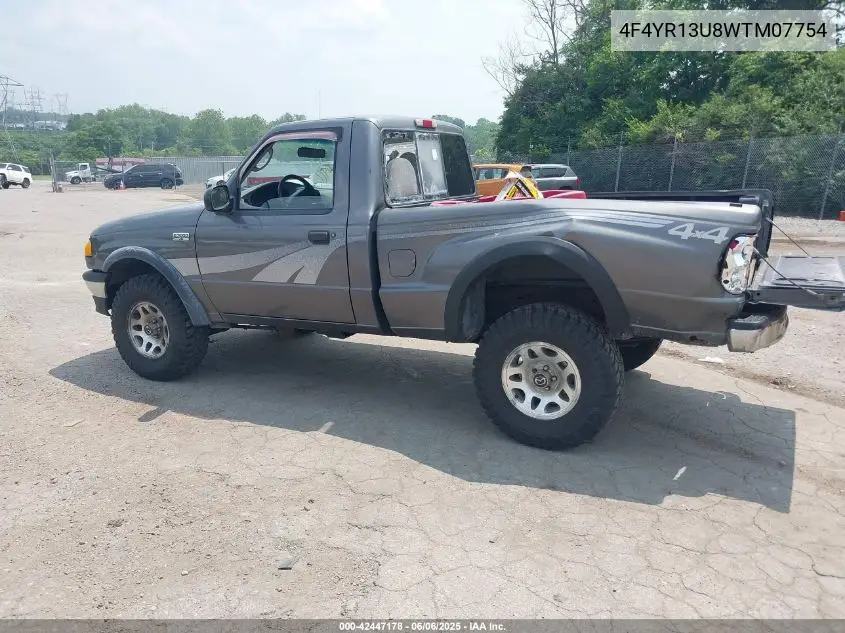 1998 Mazda B3000 Se/Sx VIN: 4F4YR13U8WTM07754 Lot: 42447178