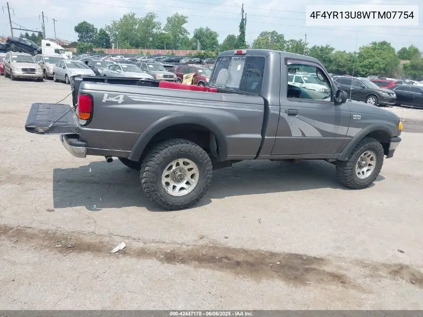 1998 Mazda B3000 Se/Sx VIN: 4F4YR13U8WTM07754 Lot: 42447178
