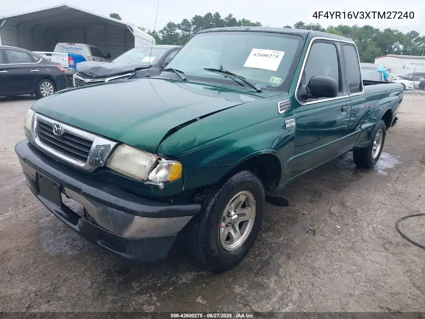 1999 Mazda B3000 Se/Tl VIN: 4F4YR16V3XTM27240 Lot: 42600275