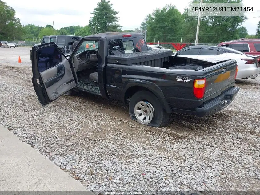 2001 Mazda B3000 Ds/Se VIN: 4F4YR12U81TM21454 Lot: 42125252