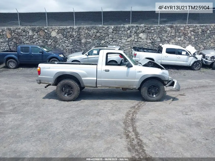 2001 Mazda B3000 Se VIN: 4F4YR13U21TM25904 Lot: 42398015