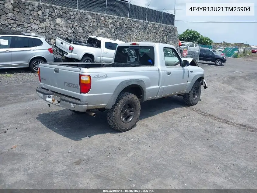 2001 Mazda B3000 Se VIN: 4F4YR13U21TM25904 Lot: 42398015